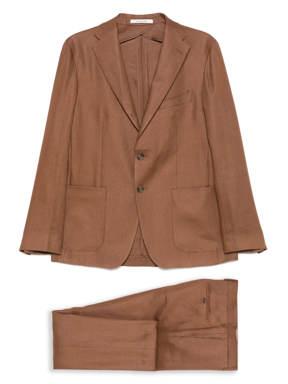 Tagliatore single-breasted suit | Brown | Image 1