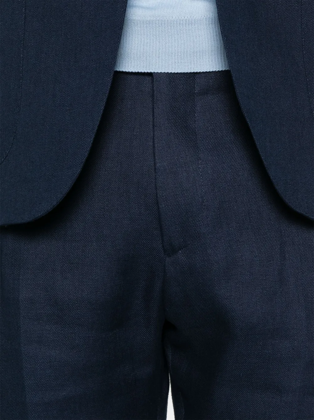 Tagliatore Pak met enkele rij knopen Blauw