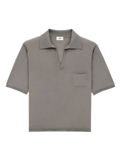 Saint Laurent wool polo shirt