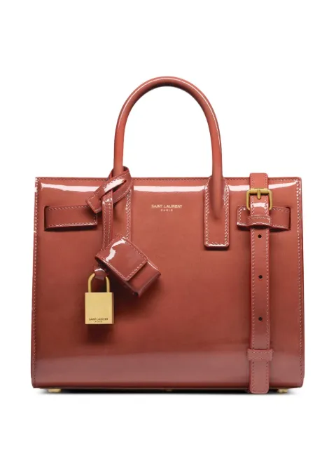 Saint Laurent nano Sac De Jour leather tote bag