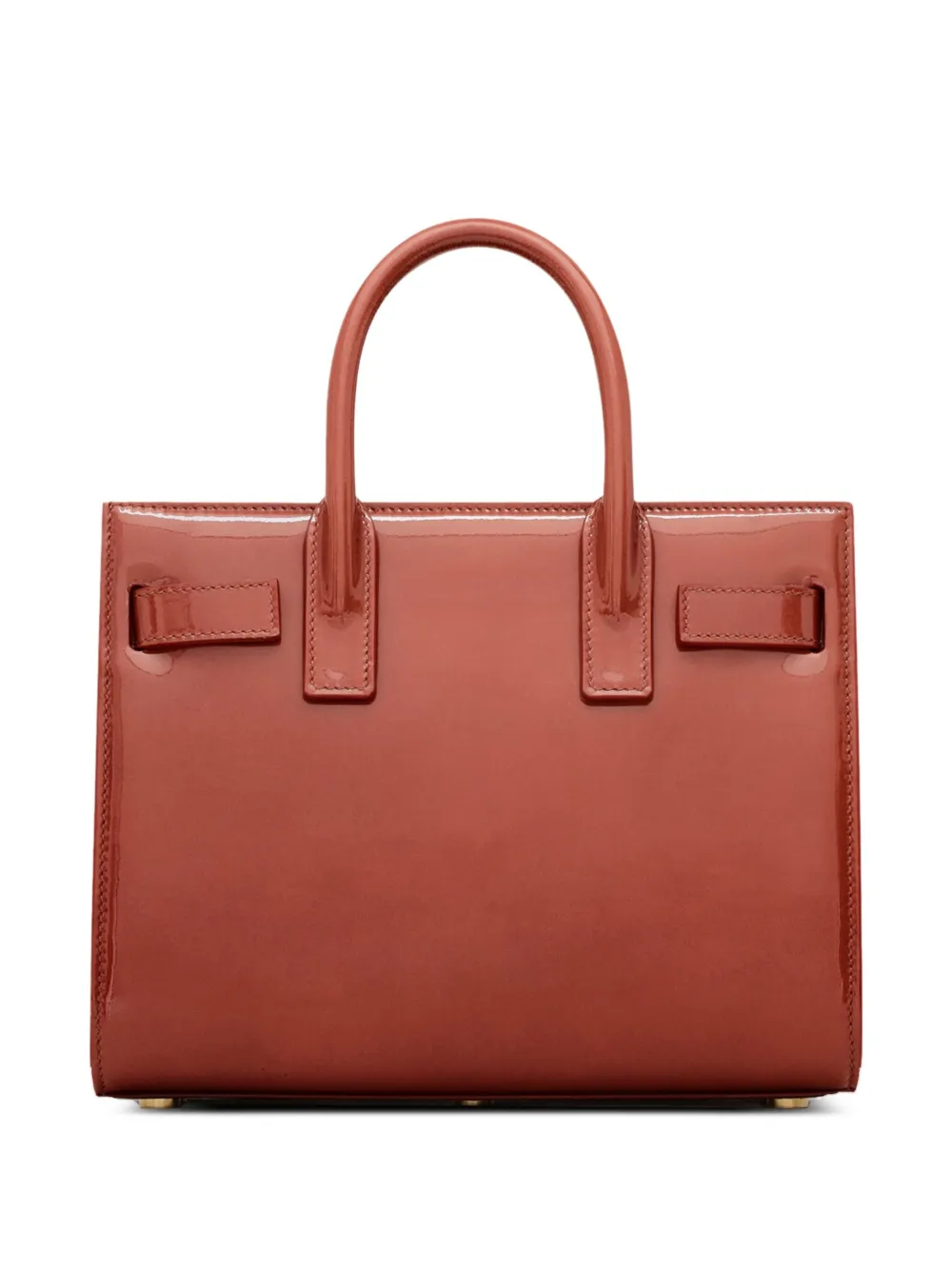 Saint Laurent nano Sac De Jour leather tote bag - Roze