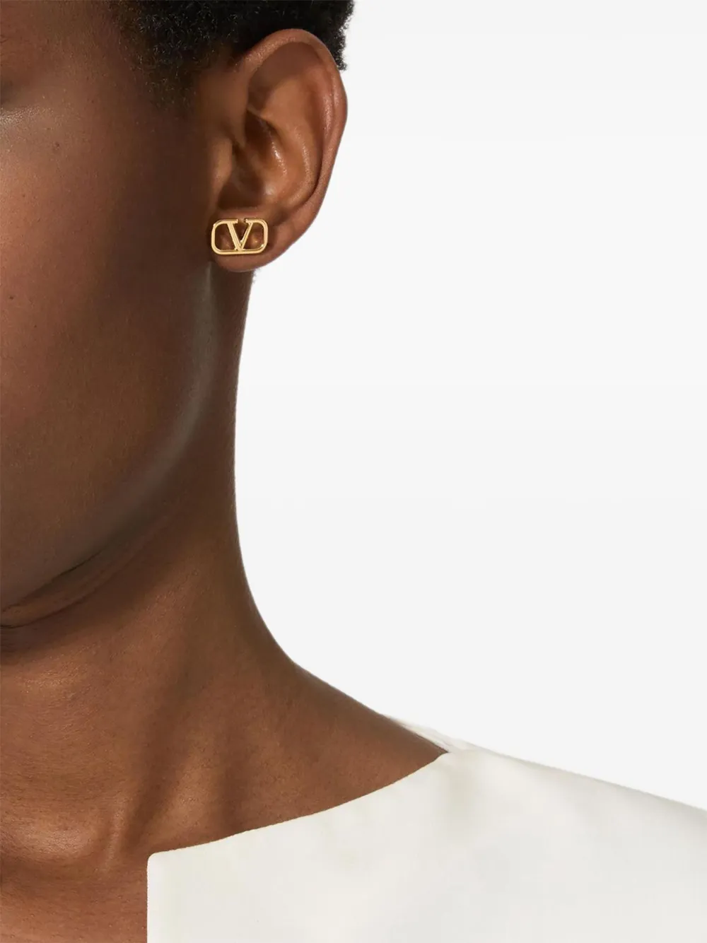 Valentino Garavani Vlogo stud earrings | Image 2