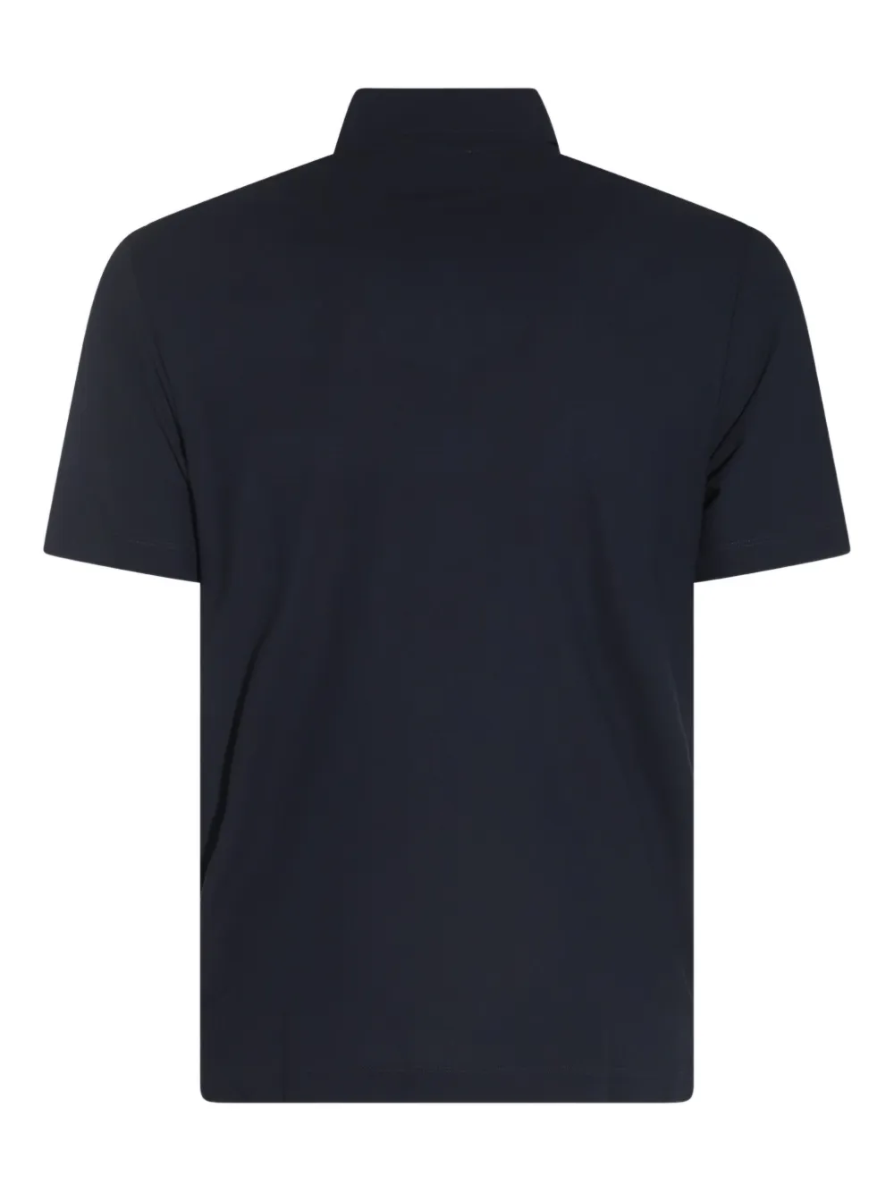 Zanone cotton polo shirt - Blauw