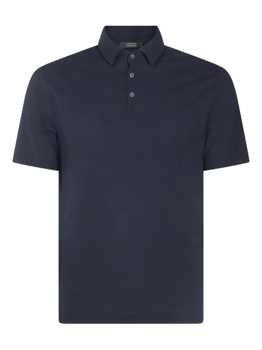 Zanone cotton polo shirt | Blue | Image 1