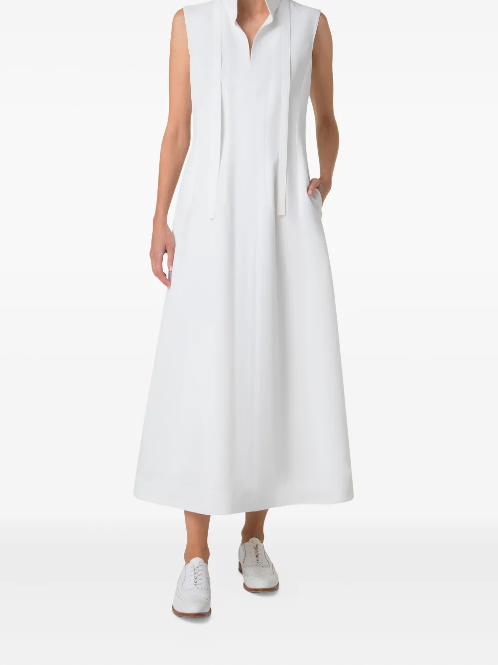 Shop Akris Cotton Dress