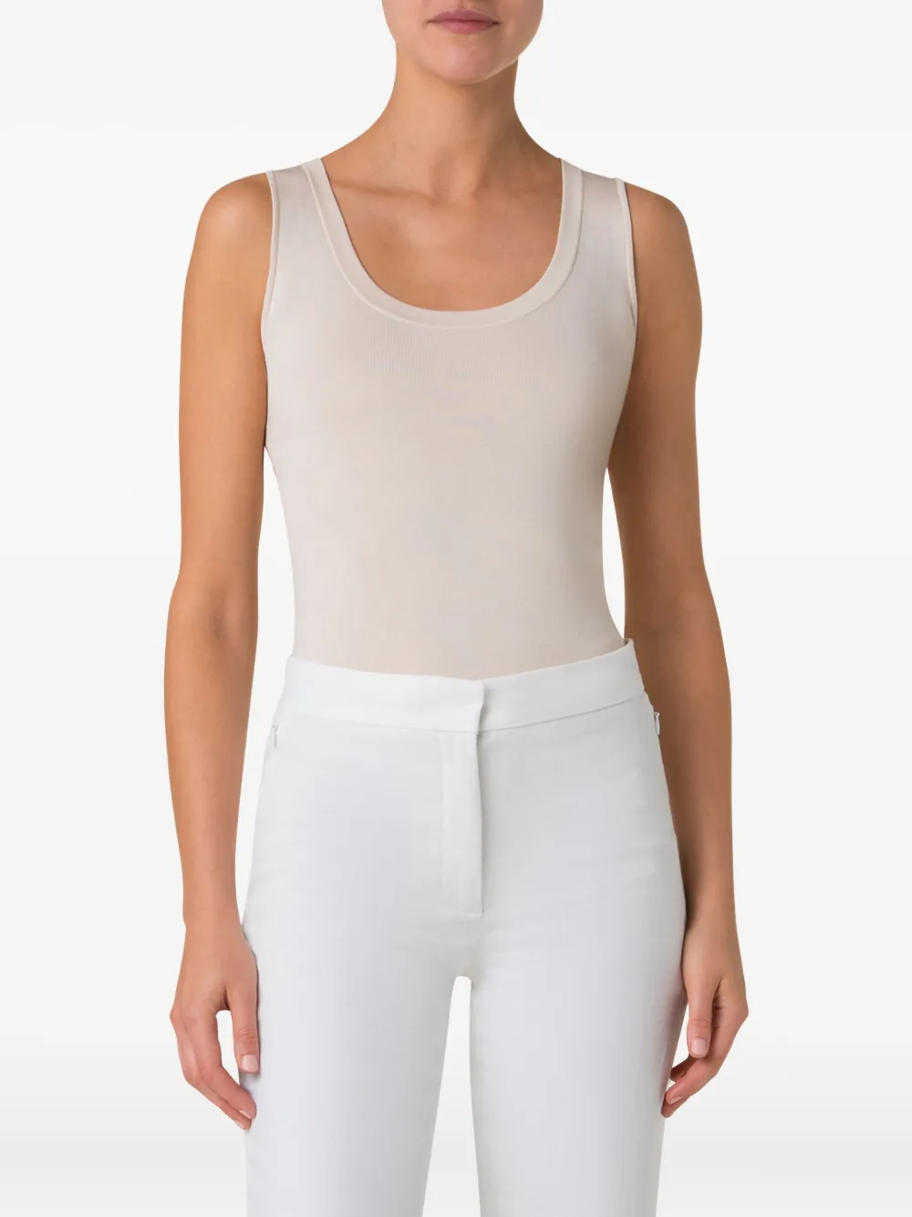 Akris scoop-neck tank top | Vests & Tank Tops | Image 2