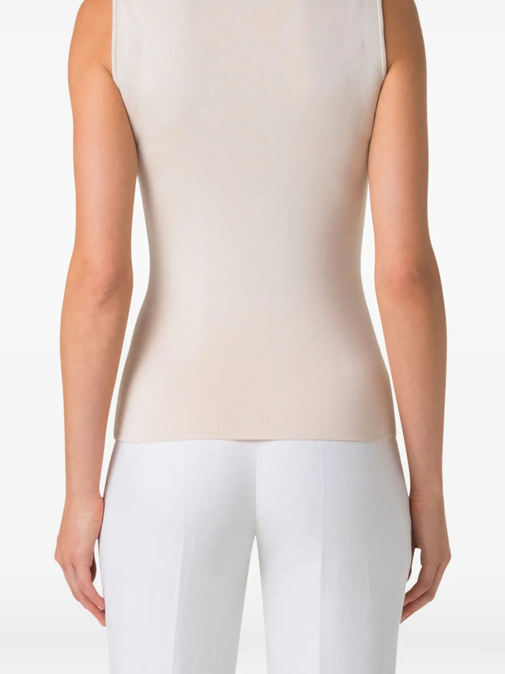 Akris Fitted Knit Tank Top