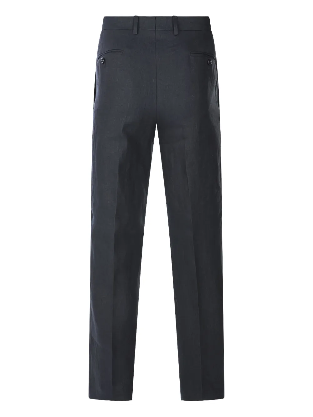 Lardini pressed-crease trousers - Zwart