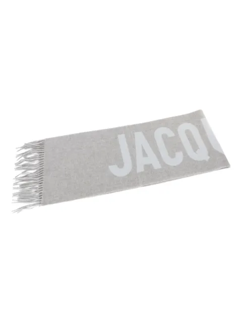Jacquemus Sciarpa Le Écharpe con frange