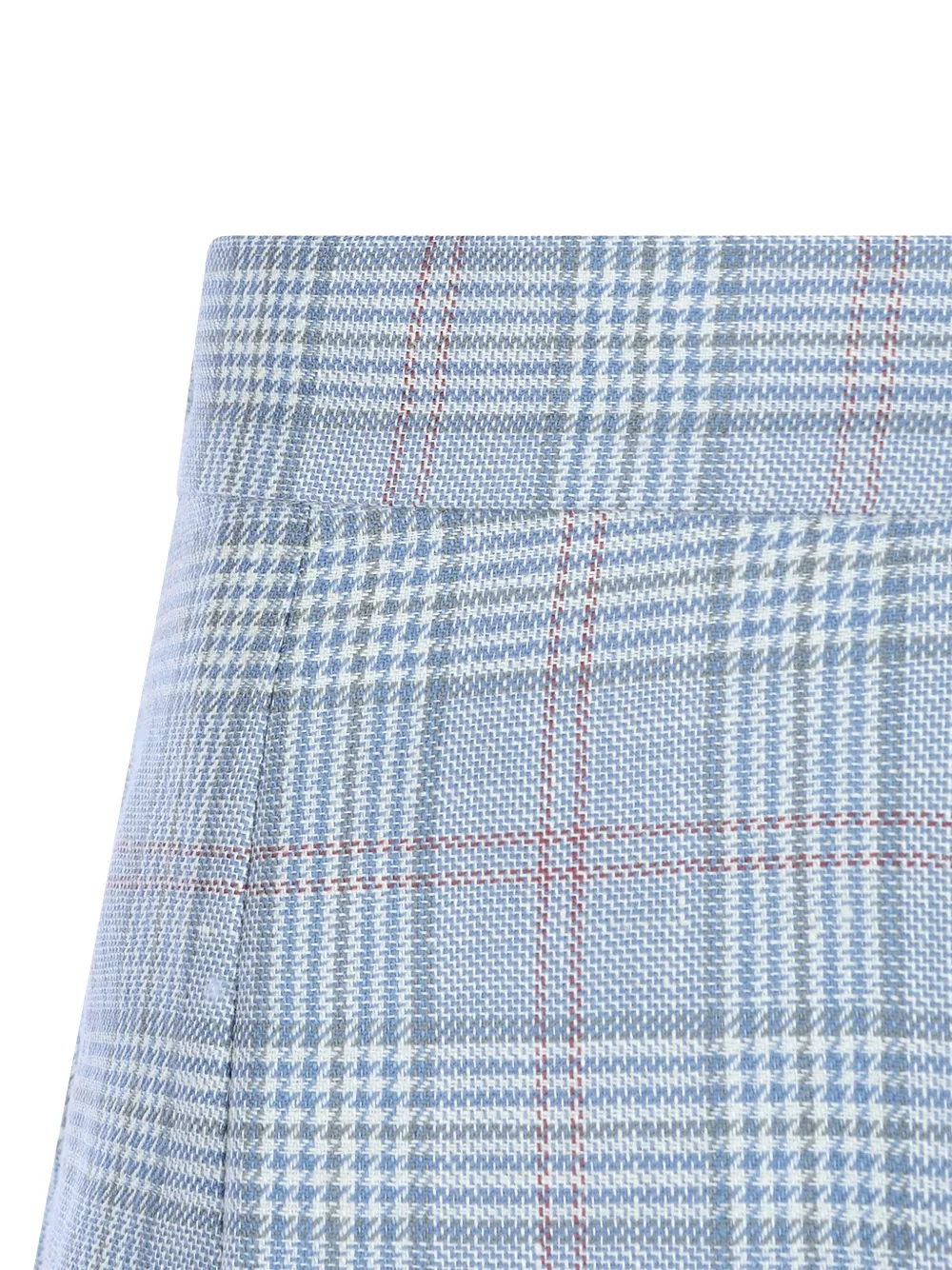 Shop Vivienne Westwood Checked Midi Skirt