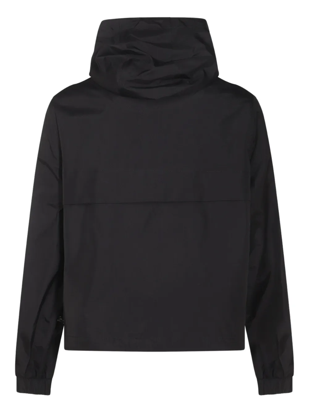 AMI Paris half-zip hooded jacket Zwart