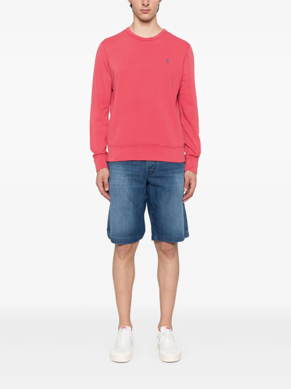 Polo Ralph Lauren cotton sweatshirt - Rood