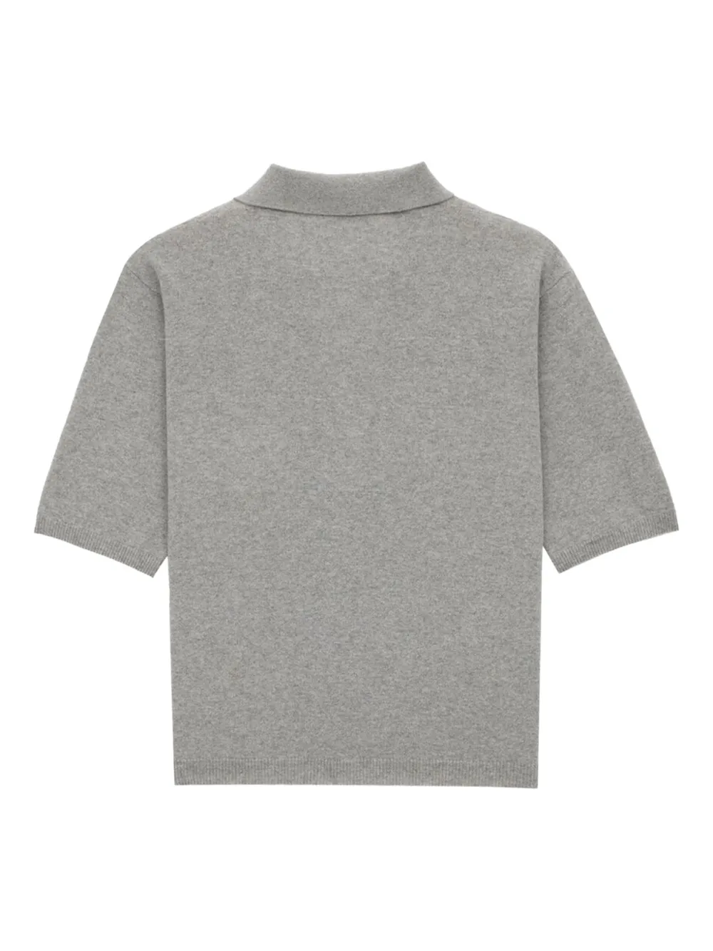 Saint Laurent short-sleeved polo shirt - Grijs