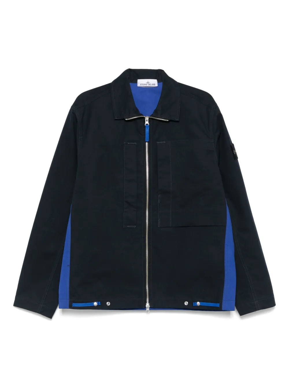 Stone Island chamarra de algodón | azul | Image 1