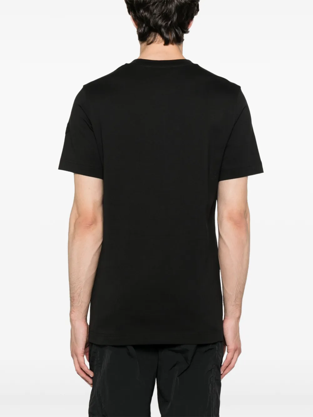 Moncler Katoenen T-shirt Zwart