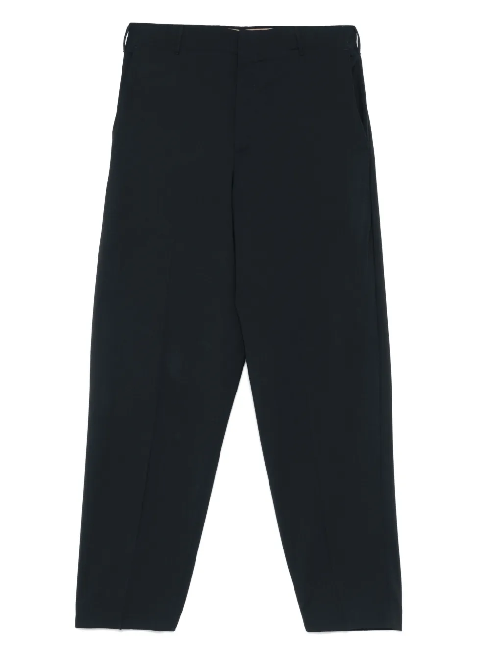PT Torino virgin wool straight-leg trousers - ブルー PT Torino virgin wool straight-leg trousers - ブルー