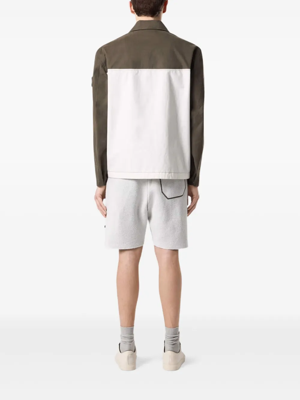 Stone Island Jack met rits Groen