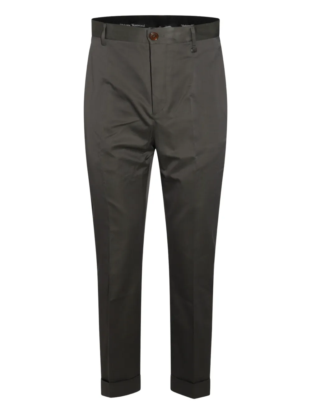 Vivienne Westwood cotton tailored trousers - グレー Vivienne Westwood cotton tailored trousers - グレー