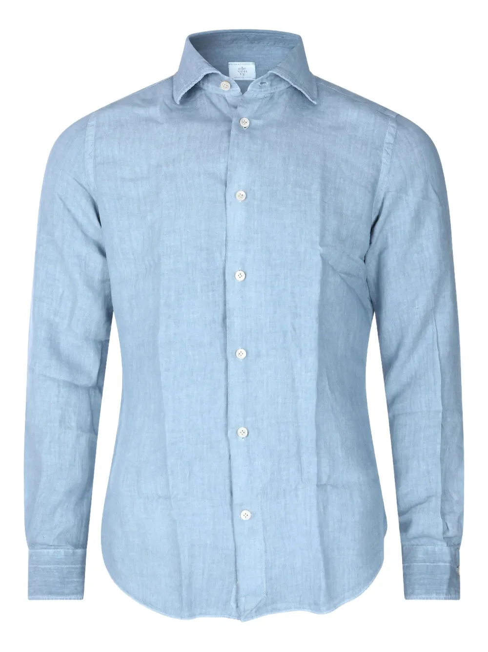 Eleventy linen shirt - ブルー Eleventy linen shirt - ブルー