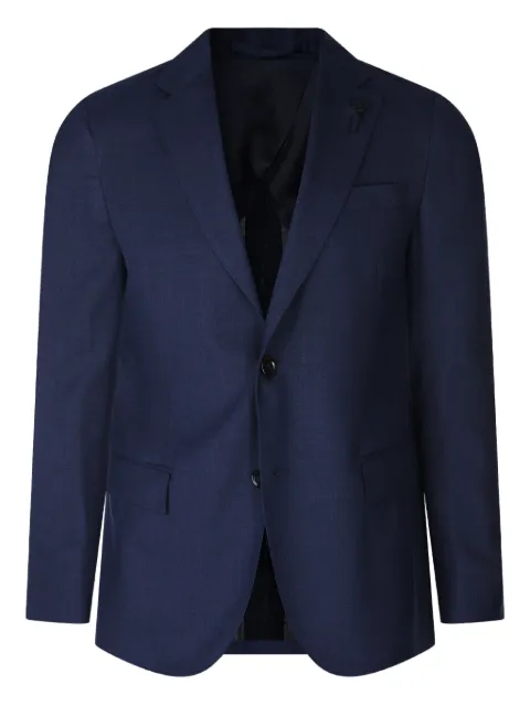 Lardini brooch-detail blazer