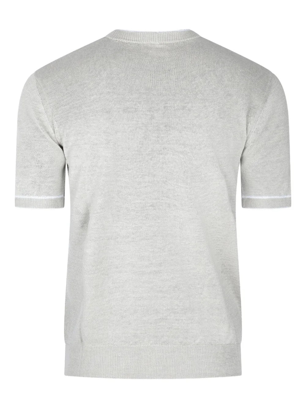 Eleventy knitted T-shirt - Grijs