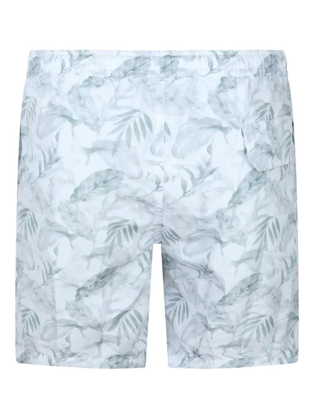 Eleventy Zwembroek met print Blauw