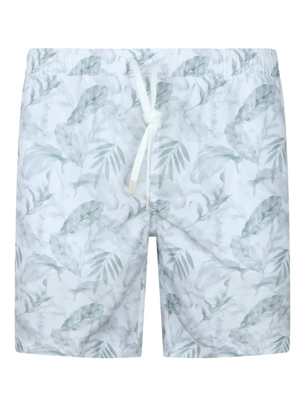 Eleventy Zwembroek met print Blauw