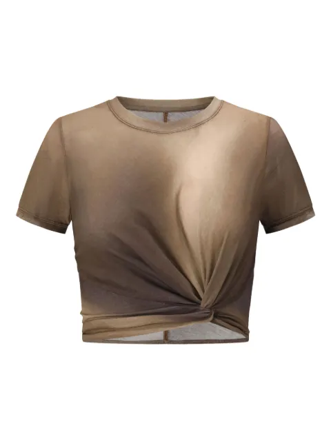 OUDE WAAG knot-detailed T-shirt