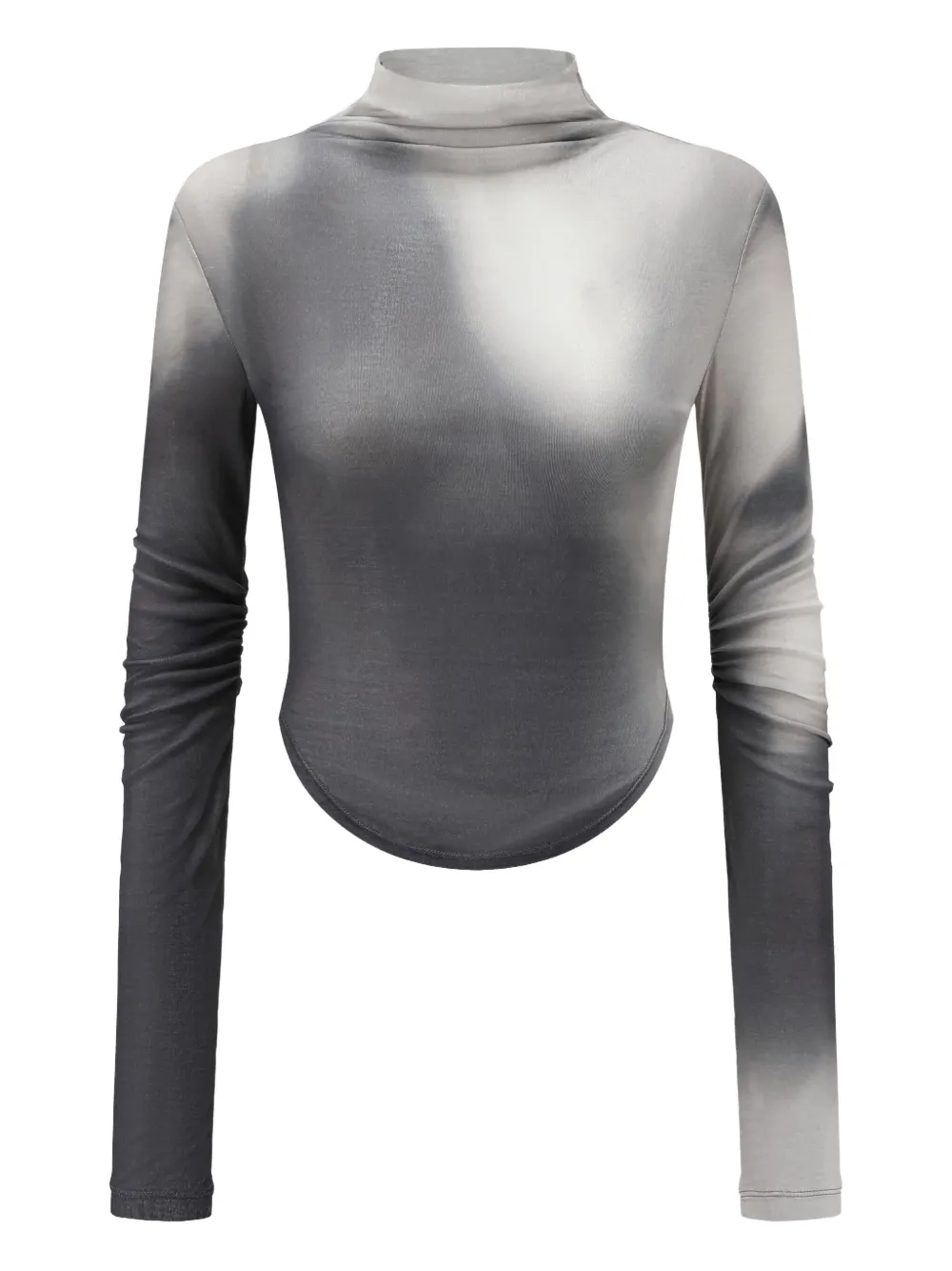 OUDE WAAG tie-dye top | Grey | Image 1