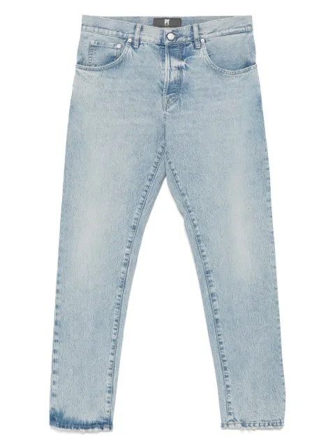 PT Torino logo-patch jeans