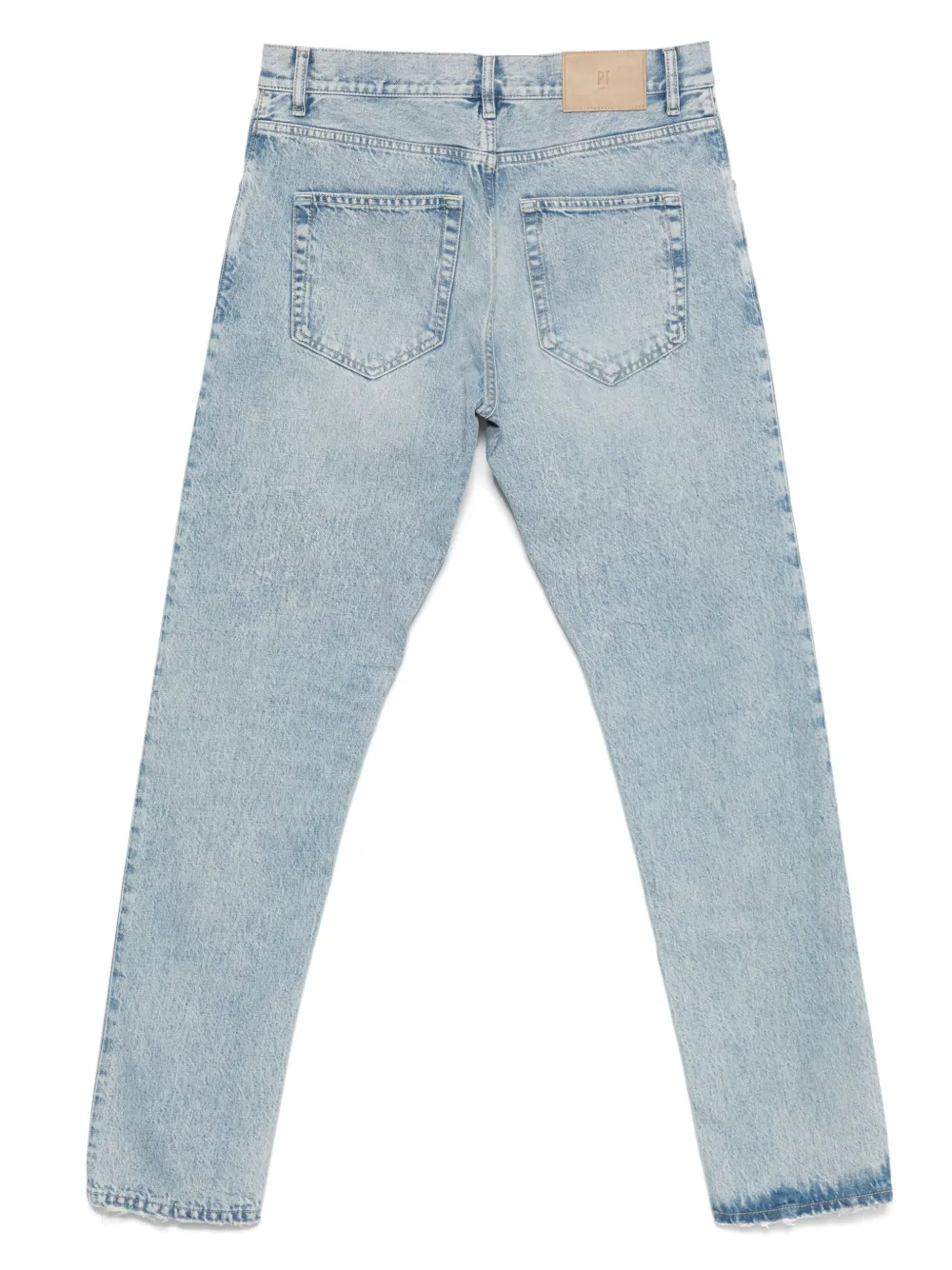 PT Torino logo-patch jeans - Blauw