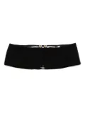 Sportmax strapless bandeau top - Black