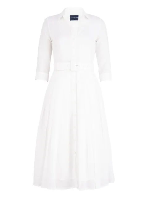 Samantha Sung Audrey belted shirt dress