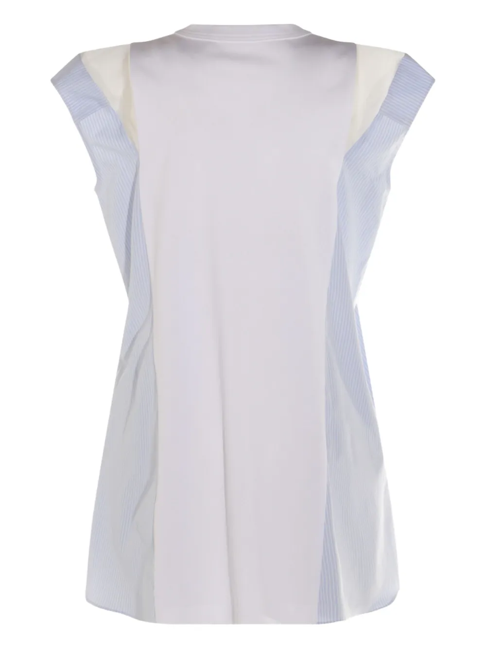 Sacai cotton dress - Wit