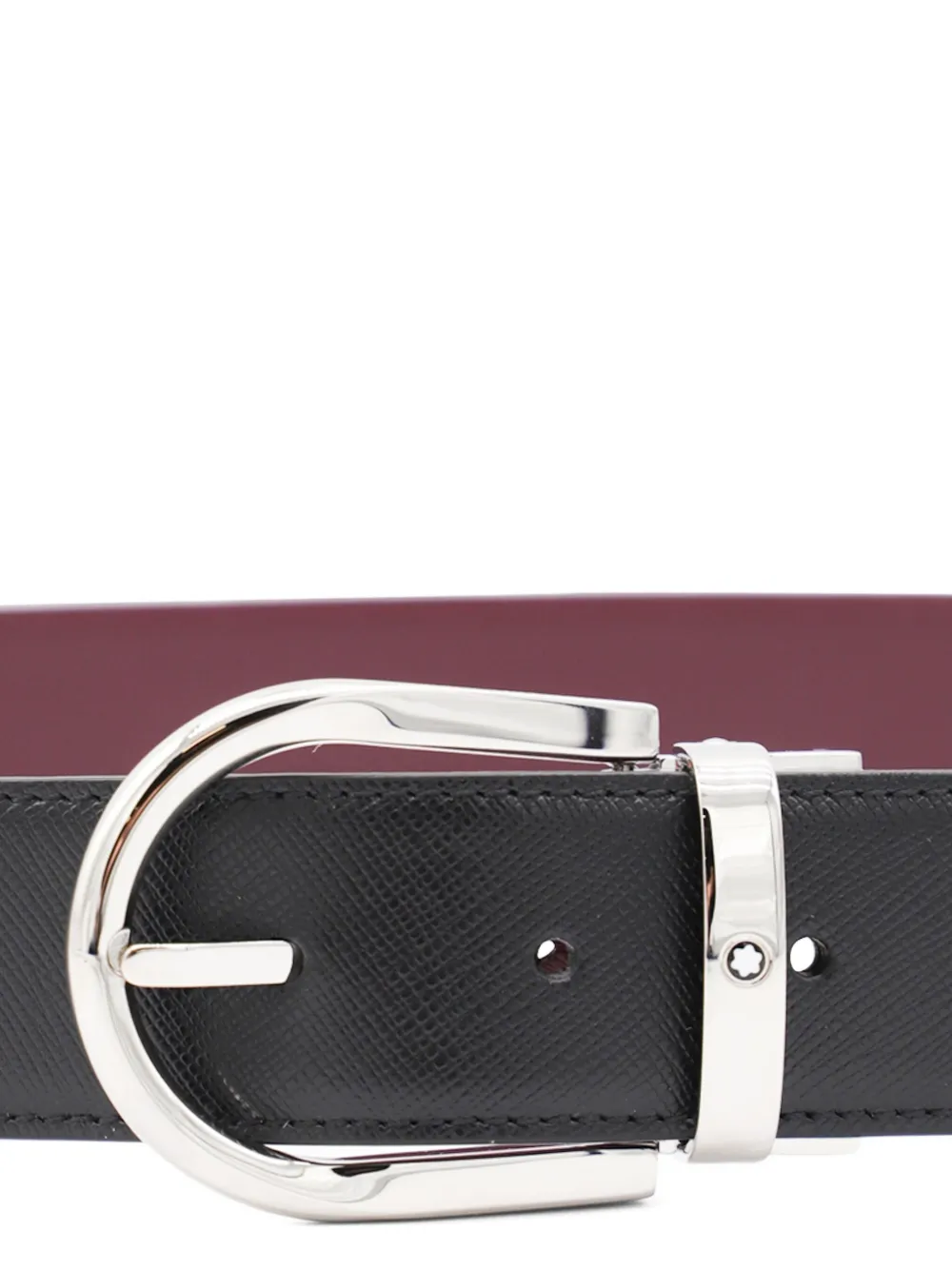 Montblanc leather belt - Zwart