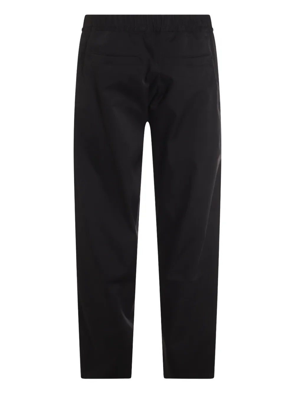 Laminar rear elasticated-waist trousers - Zwart