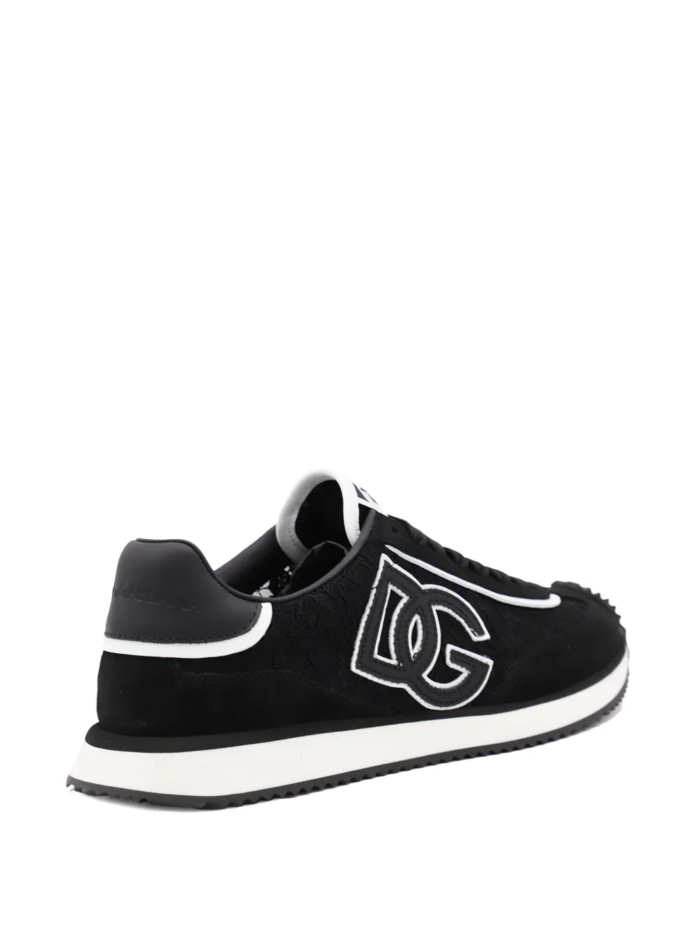 Dolce & Gabbana logo-patch sneakers Black