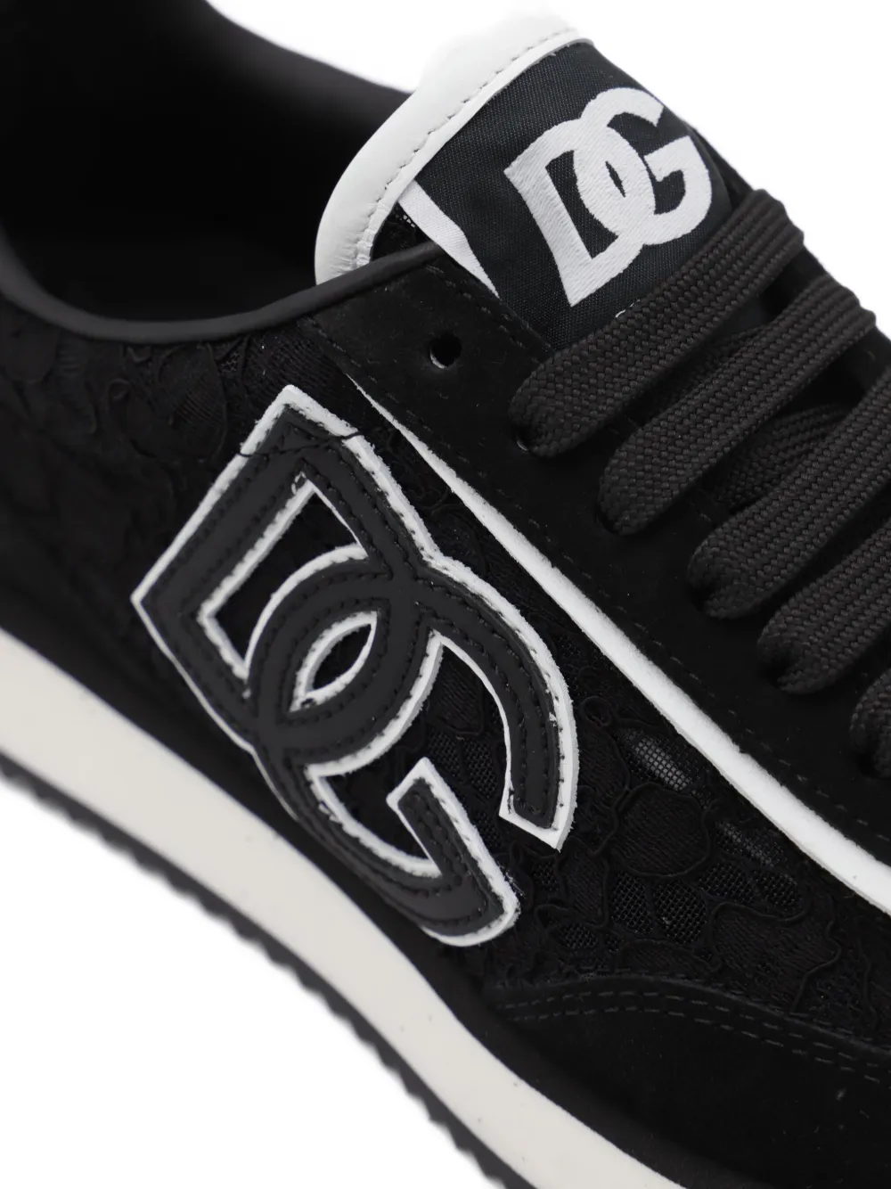 Dolce & Gabbana logo-patch sneakers Black