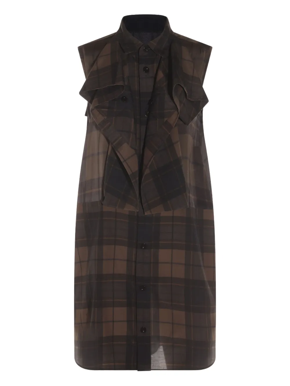 checked dress