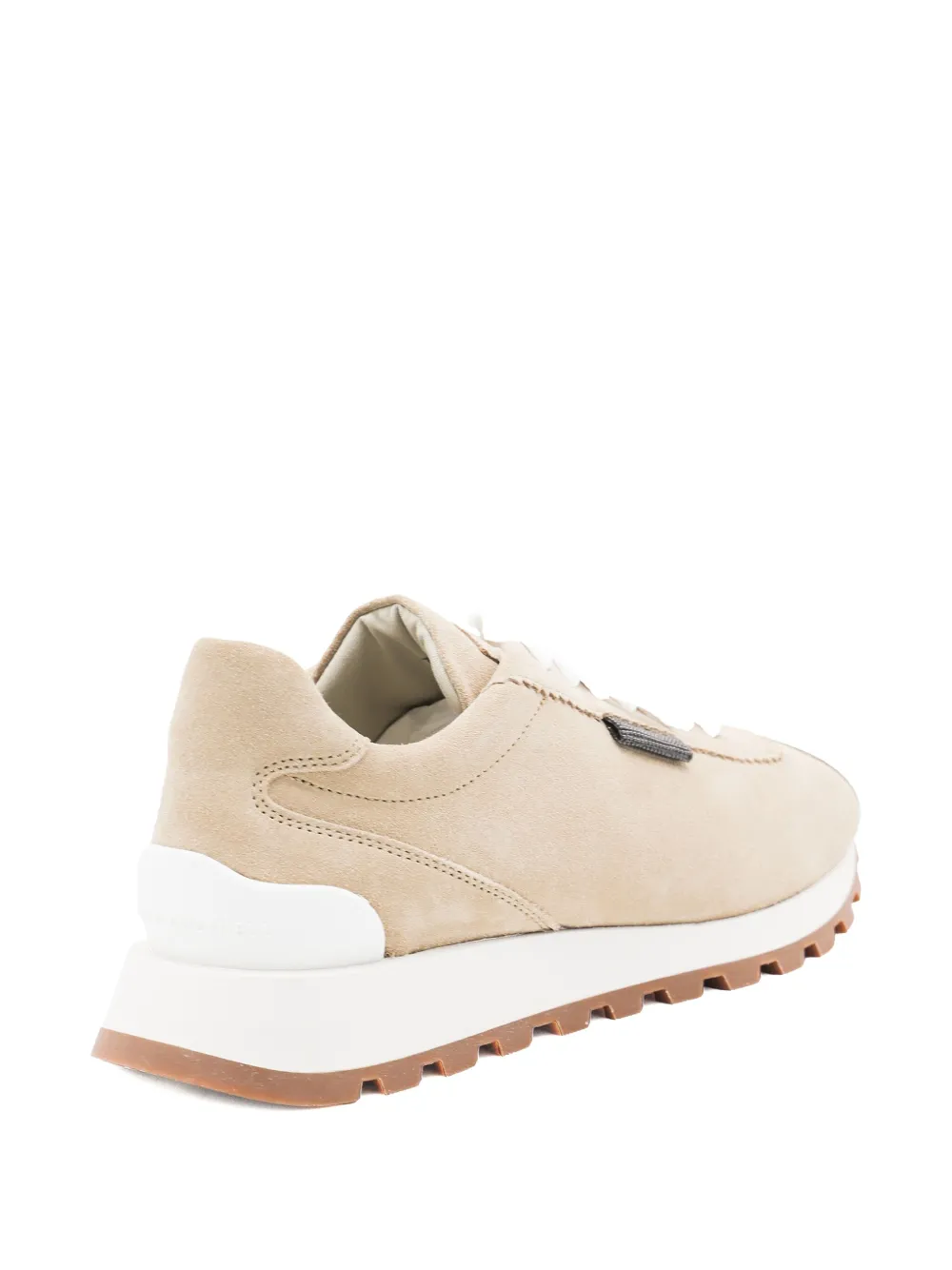 Brunello Cucinelli suede sneakers Neutrals