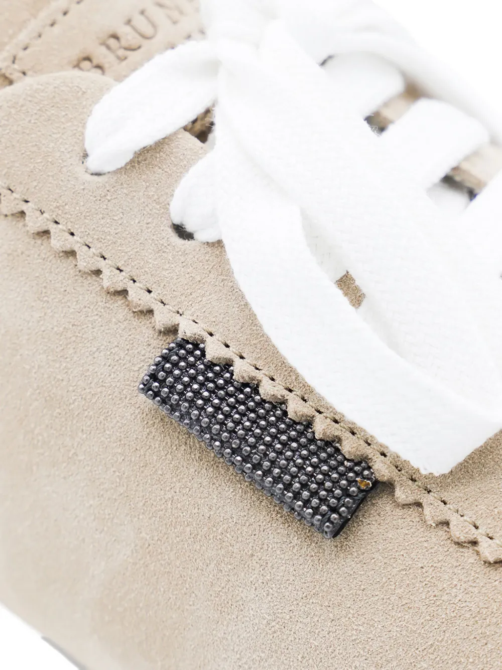 Brunello Cucinelli suede sneakers Neutrals