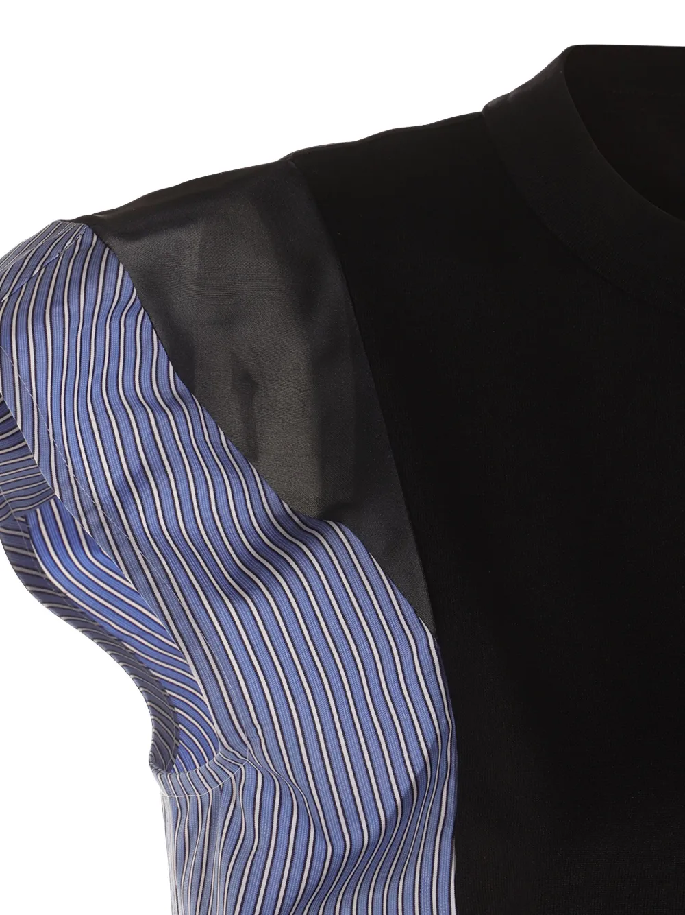sacai Katoenen jurk Blauw
