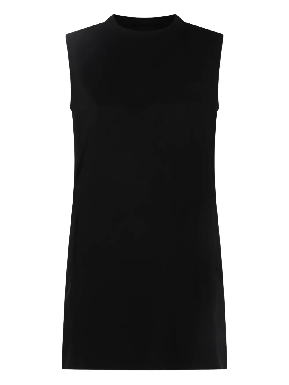 sacai vestido de algodón | negro | Image 1