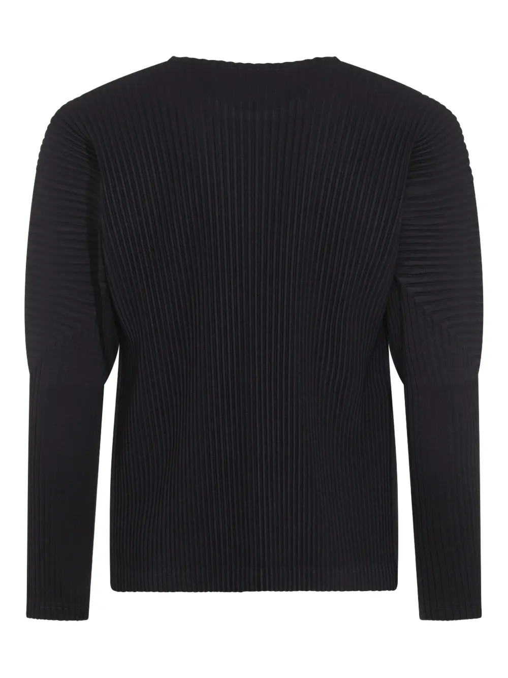 Homme Plissé Issey Miyake pleated t-shirt - Blauw