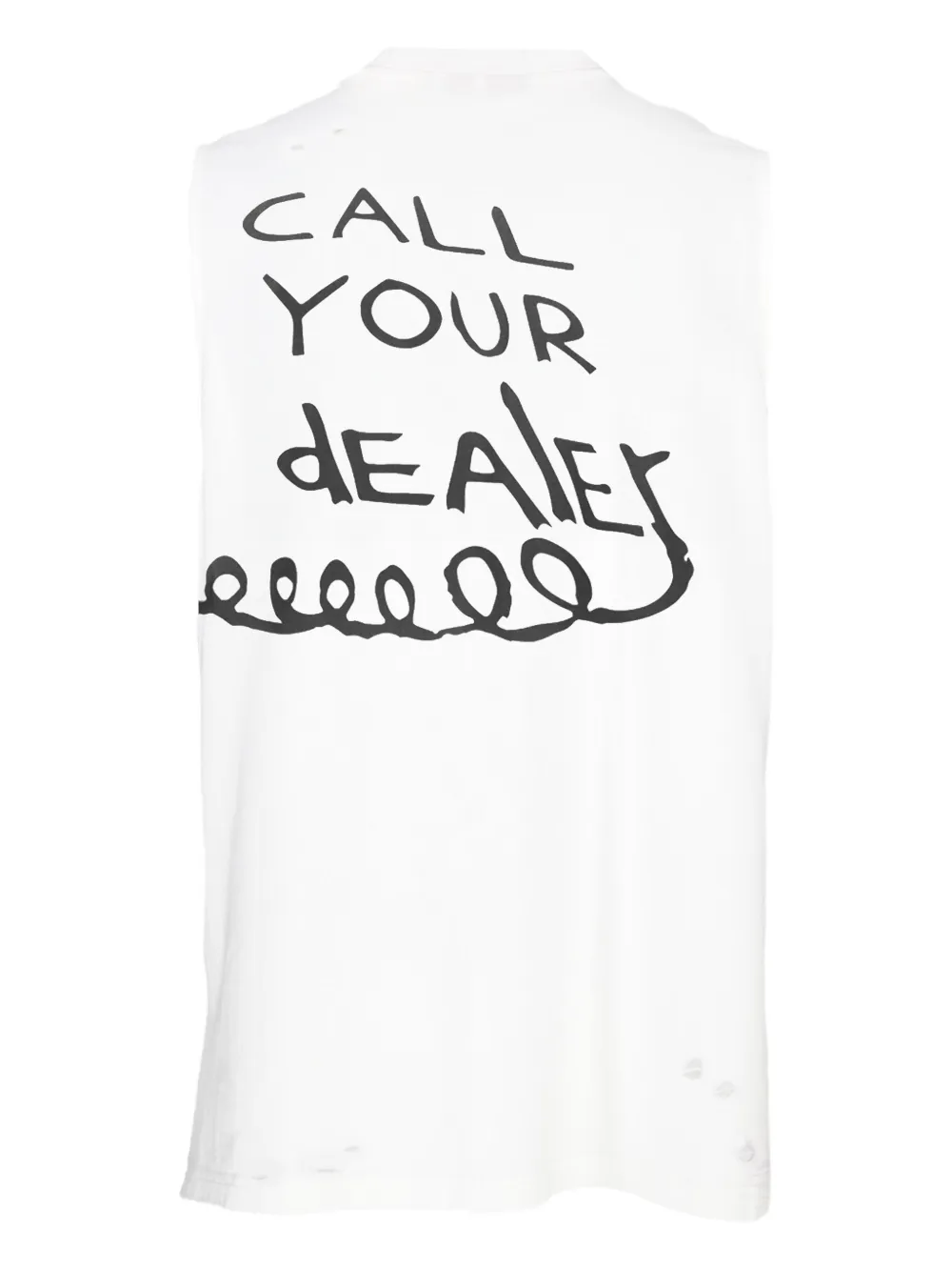 Haculla Call You Dealer skull-print top | Vests & Tank Tops | Image 2
