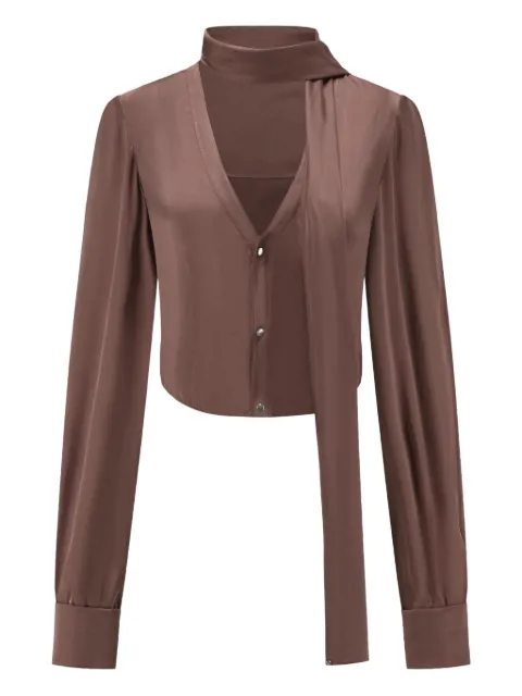 OUDE WAAG satin blouse