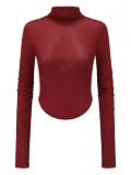OUDE WAAG high-neck top - Red
