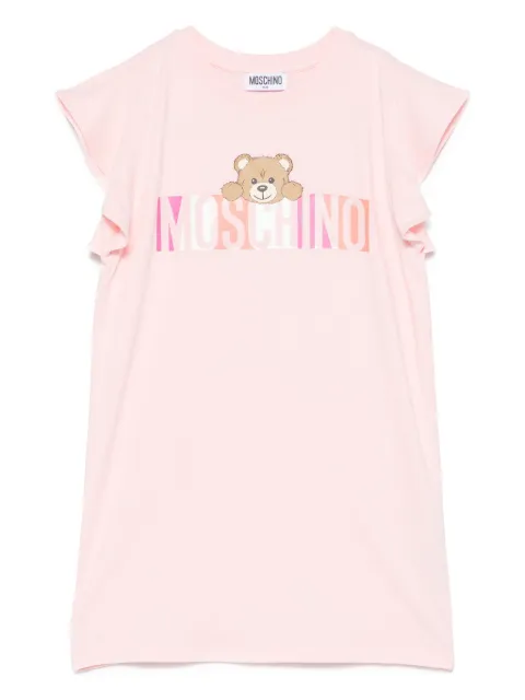 Moschino Kids Teddy Bear-print dress 