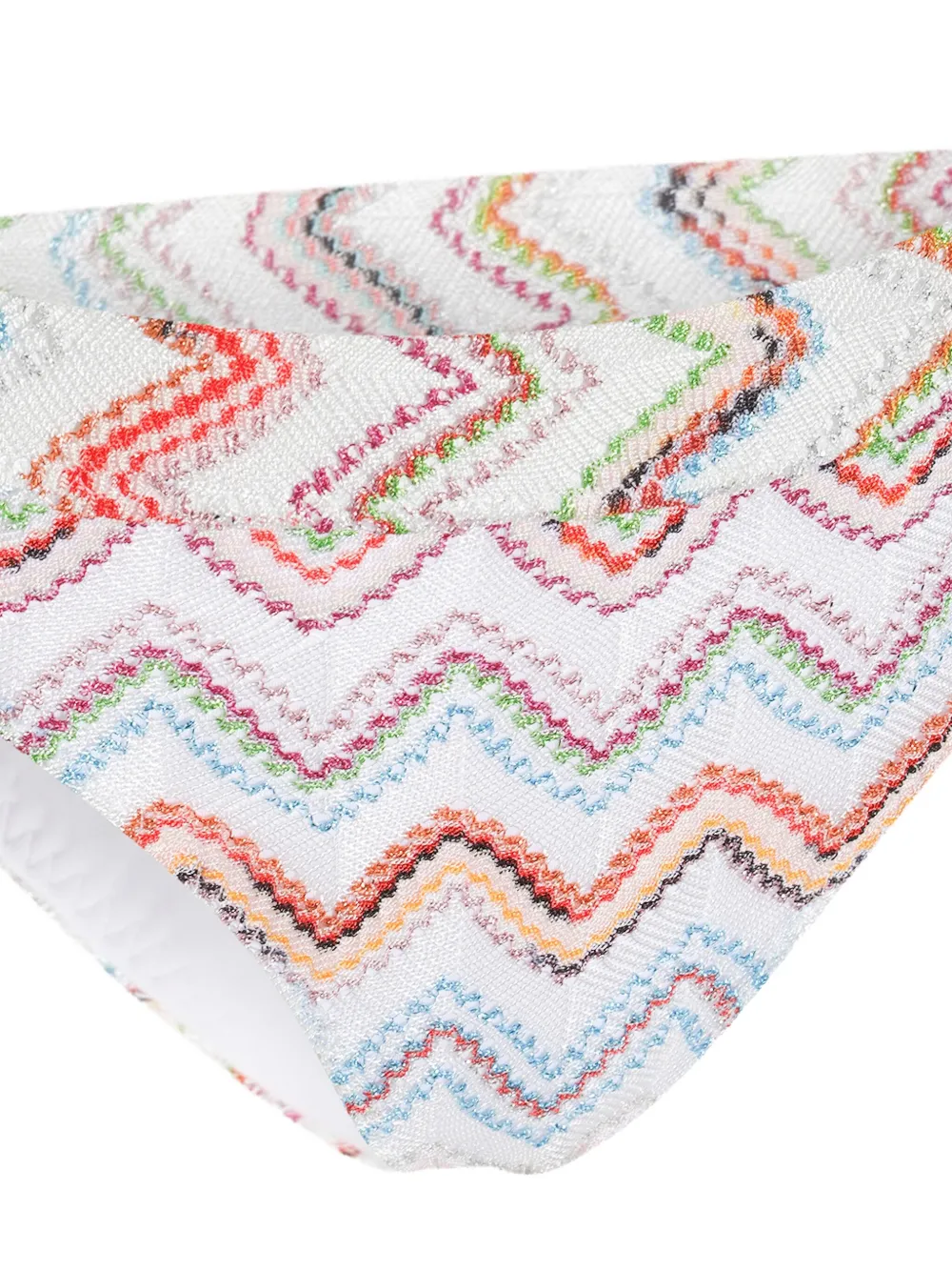 Missoni Bikini met zigzagprint Wit
