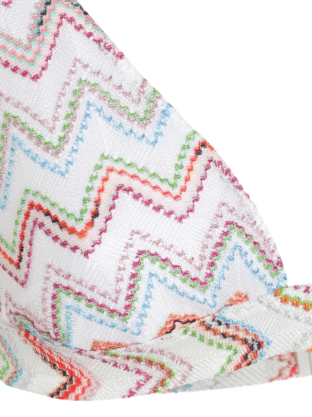 Missoni Bikini met zigzagprint Wit